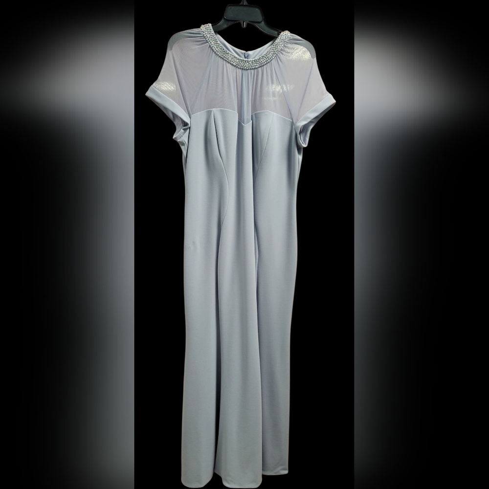 Elegant Light Blue Dress